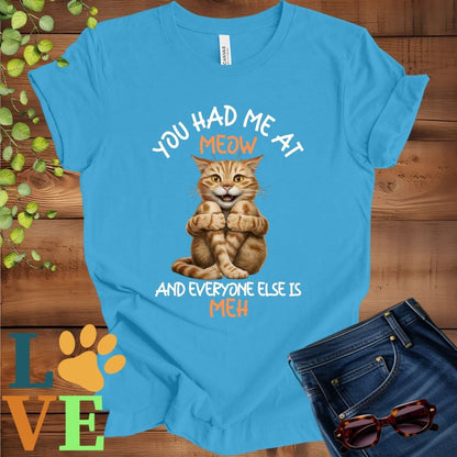 Ginger Cat Meow Tee