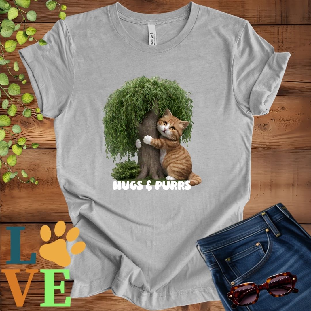 Ginger Cat Tree Hugger Tee