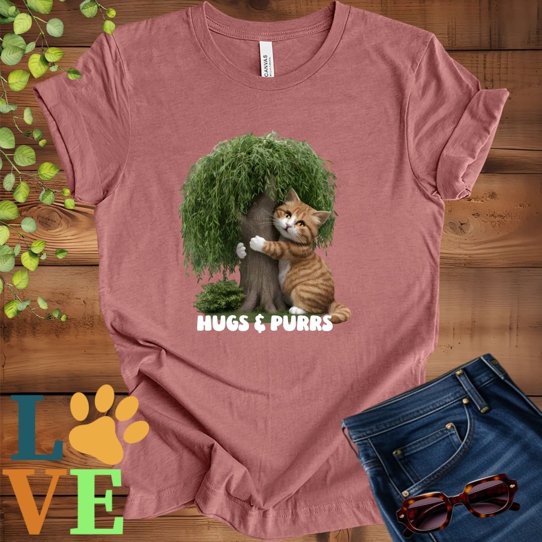 Ginger Cat Tree Hugger Tee