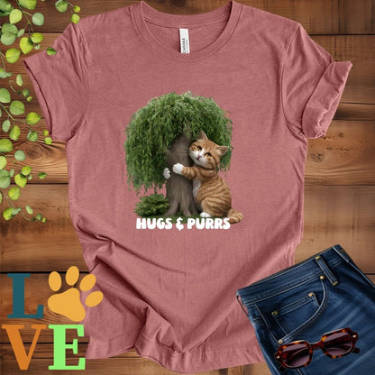 Ginger Cat Tree Hugger Tee