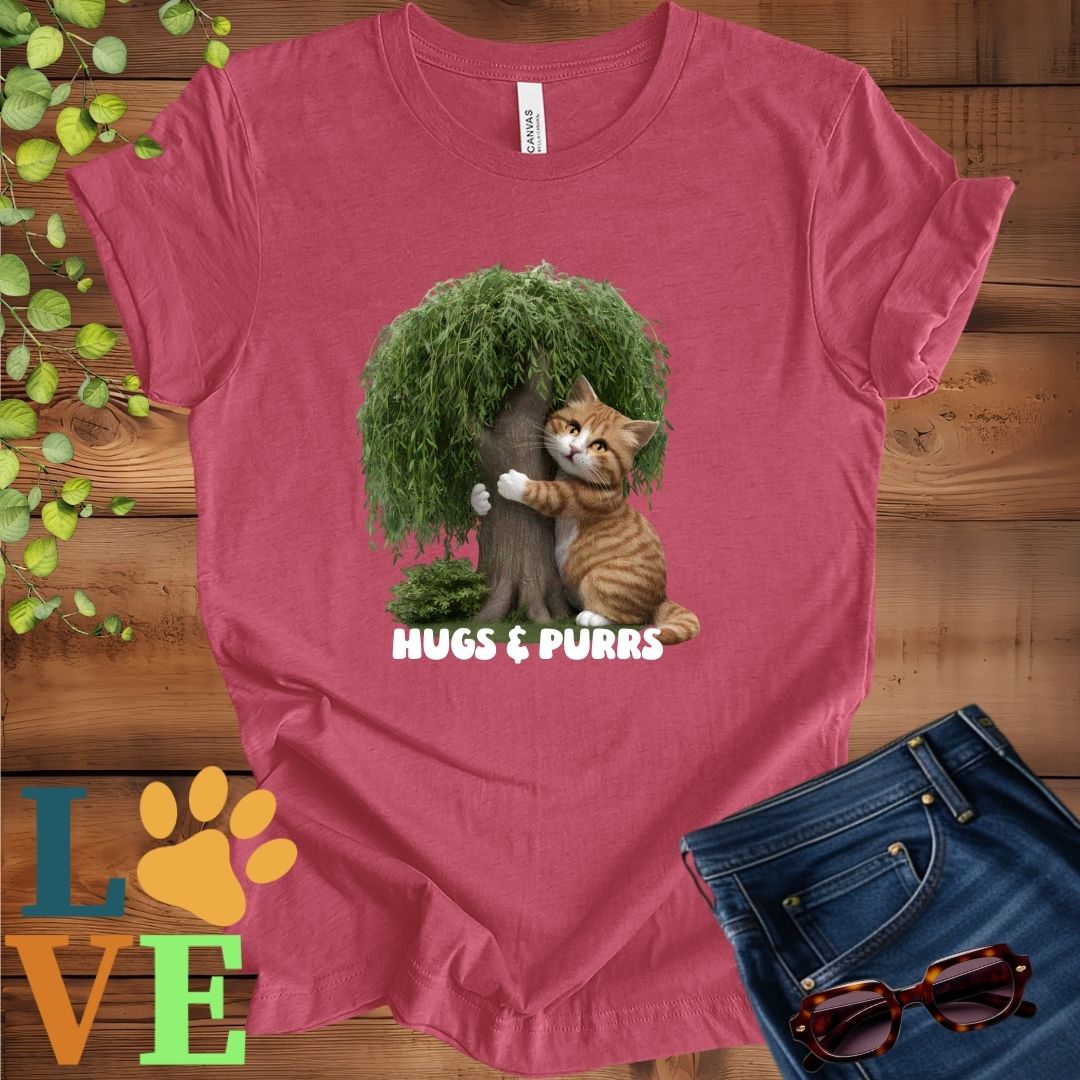 Ginger Cat Tree Hugger Tee