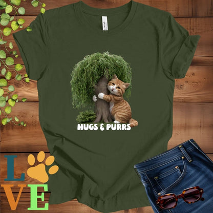 Ginger Cat Tree Hugger Tee