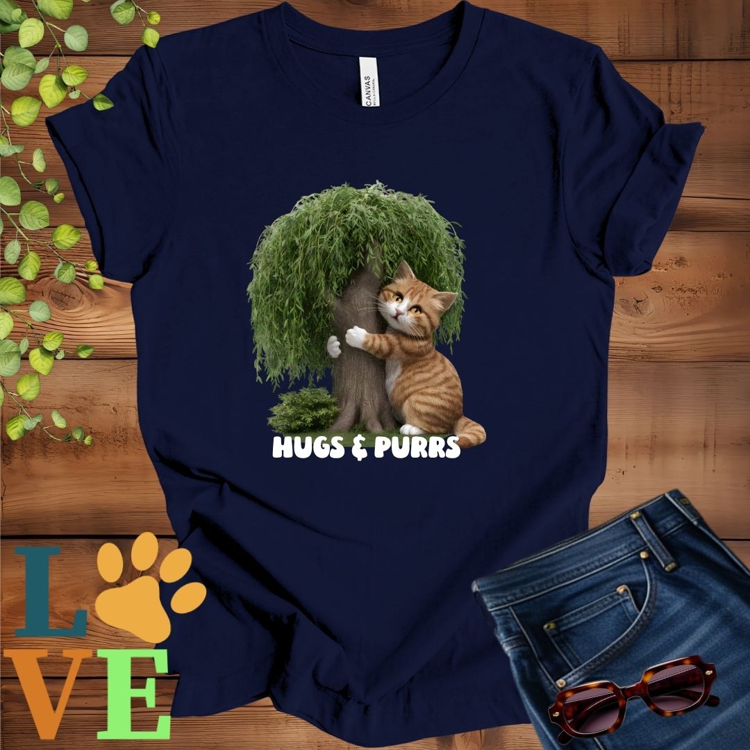 Ginger Cat Tree Hugger Tee