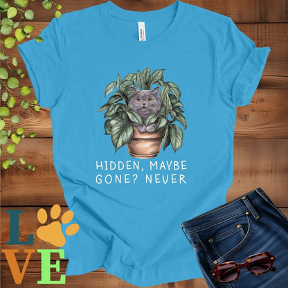 Gray British Shorthair Hidden Tee