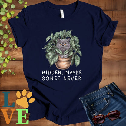 Gray British Shorthair Hidden Tee
