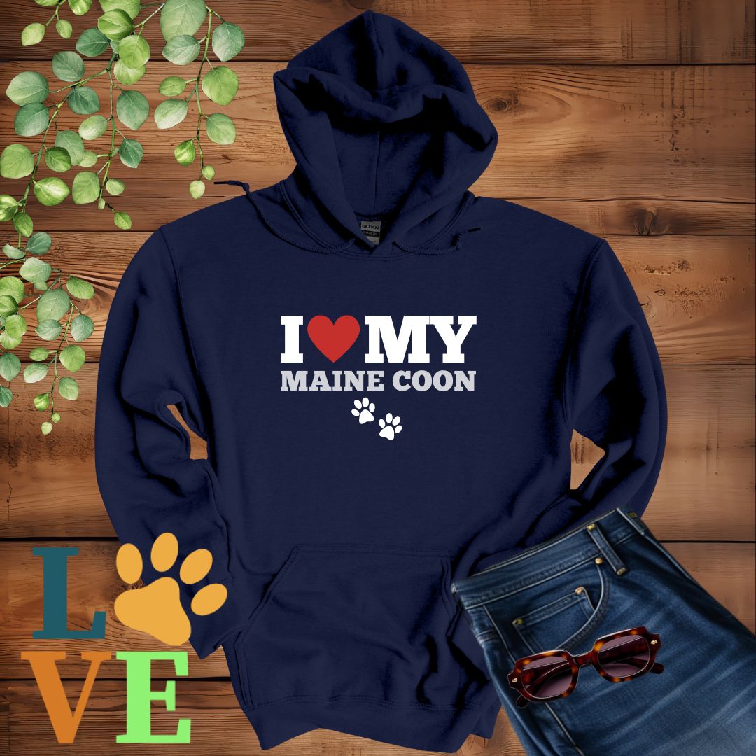 Maine Coon Love Hoodie