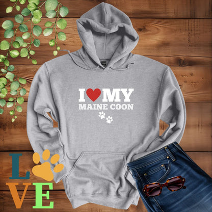 Maine Coon Love Hoodie