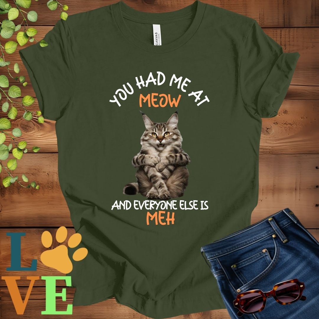 Maine Coon Meow Tee
