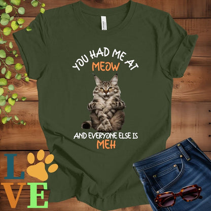 Maine Coon Meow Tee