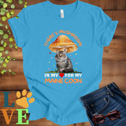 Maine Coon Mushroom Tee