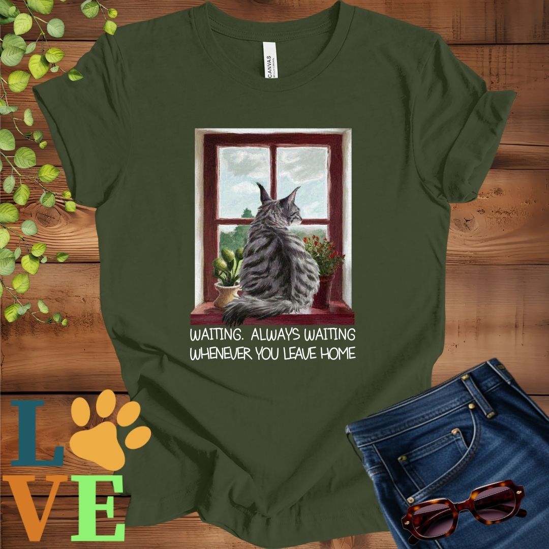 Maine Coon Waiting Tee