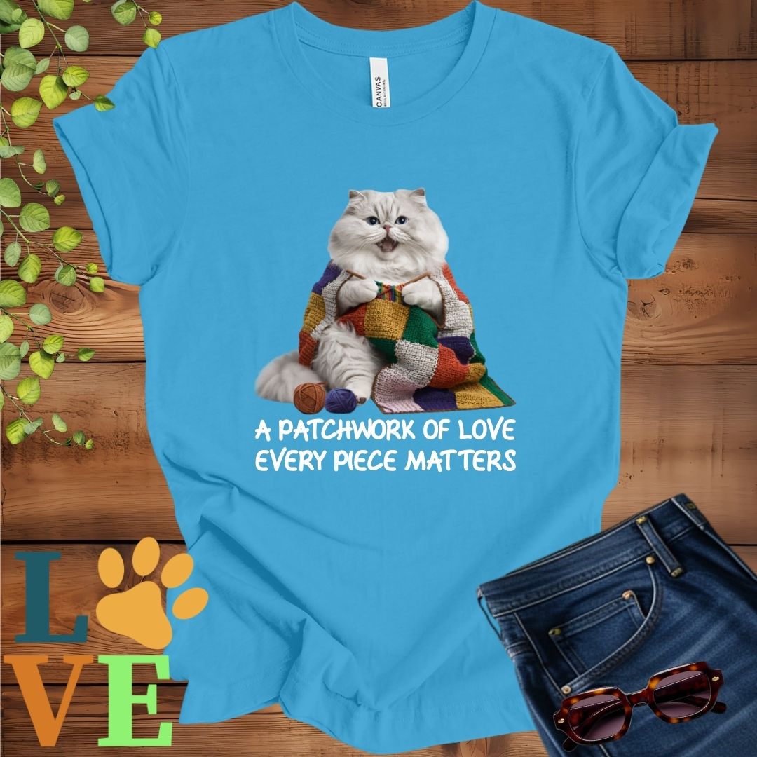 Persian Patchwork Knitting Tee
