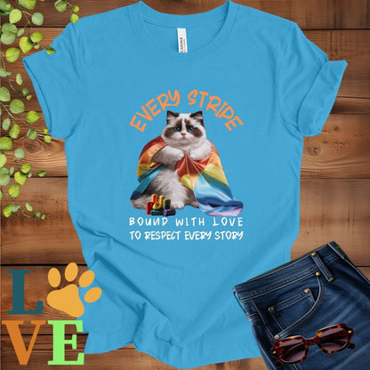 Ragdoll LGBTQ+ Flag Tee