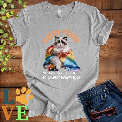 Ragdoll LGBTQ+ Flag Tee