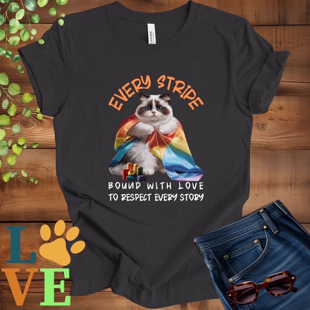 Ragdoll LGBTQ+ Flag Tee