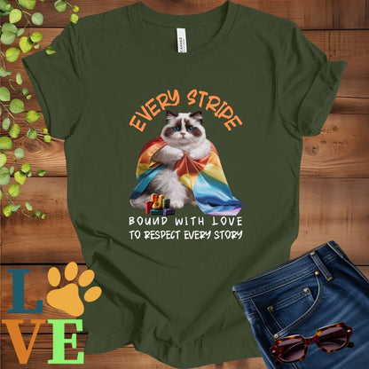 Ragdoll LGBTQ+ Flag Tee