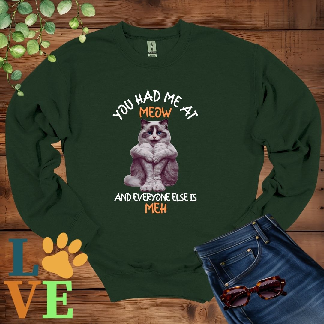 Ragdoll Meow Sweatshirt