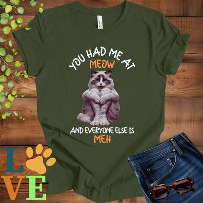 Ragdoll Meow Tee