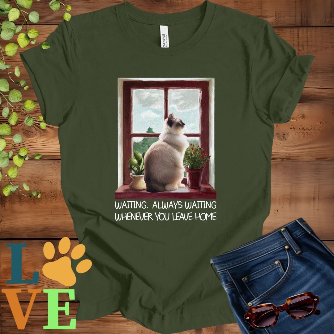 Ragdoll Waiting Tee