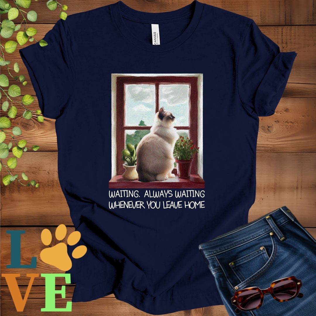 Ragdoll Waiting Tee