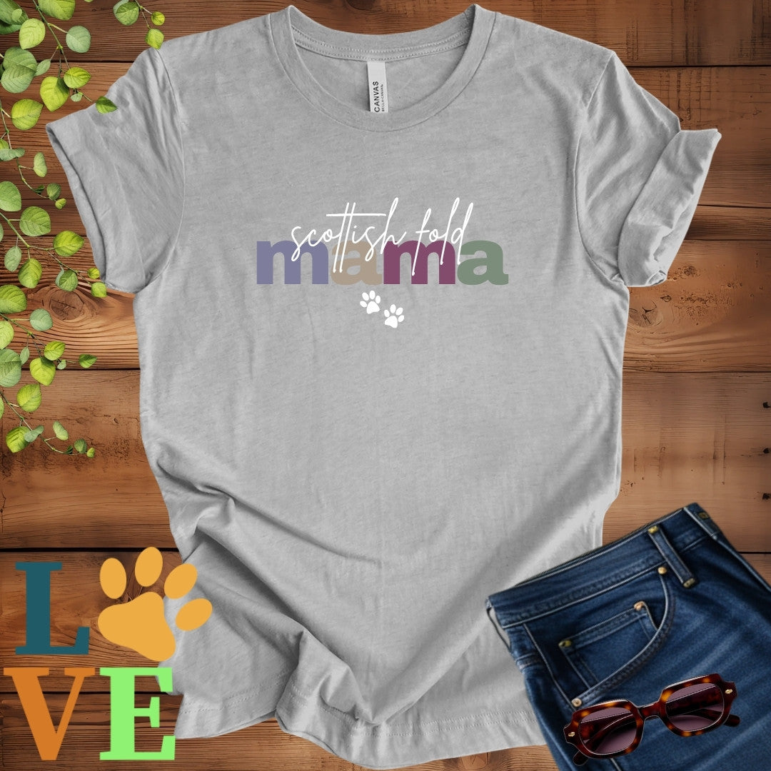 Scottish Fold Mama Tee