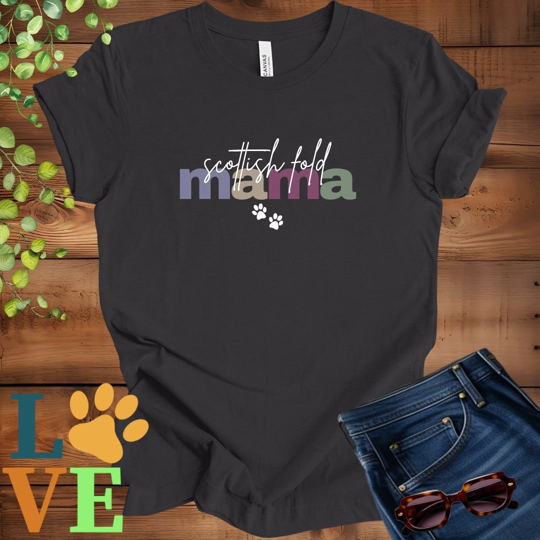Scottish Fold Mama Tee