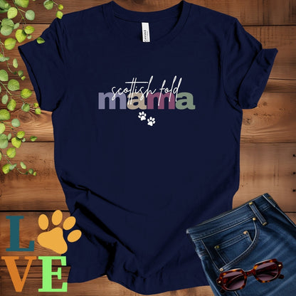 Scottish Fold Mama Tee