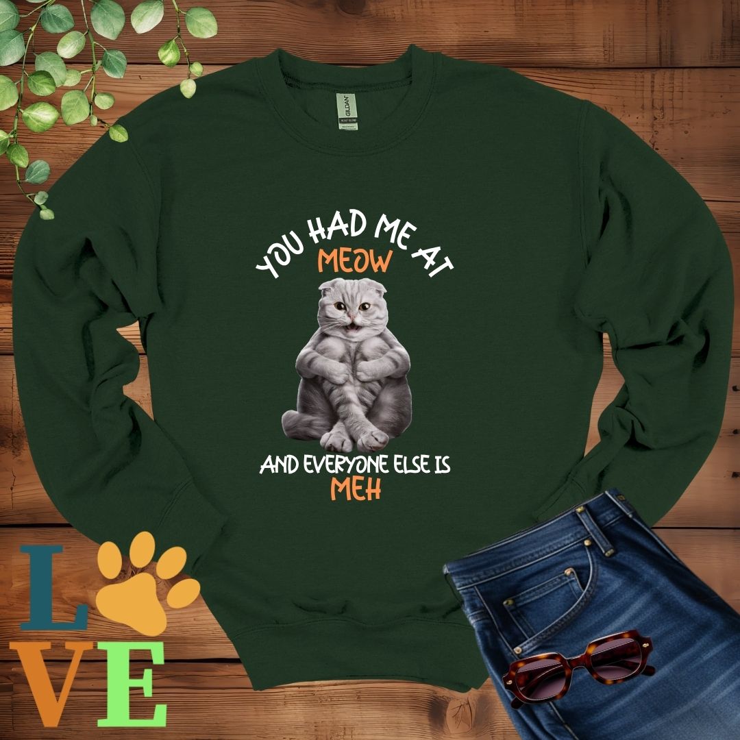 Scottish Fold Meow Sweatshirt