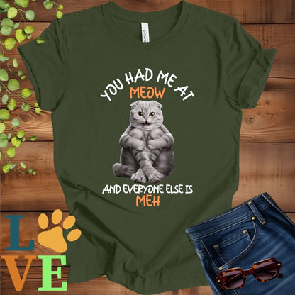 Scottish Fold Meow Tee