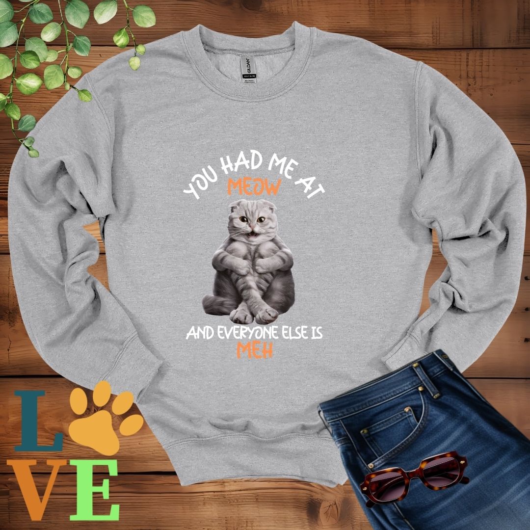 Scottish Fold Meow Sweatshirt