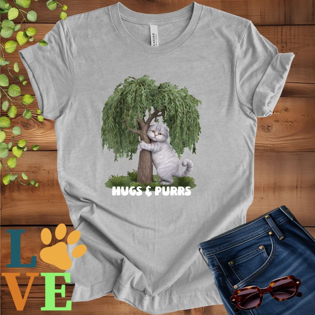 Scottish Fold Tree Hugger Tee