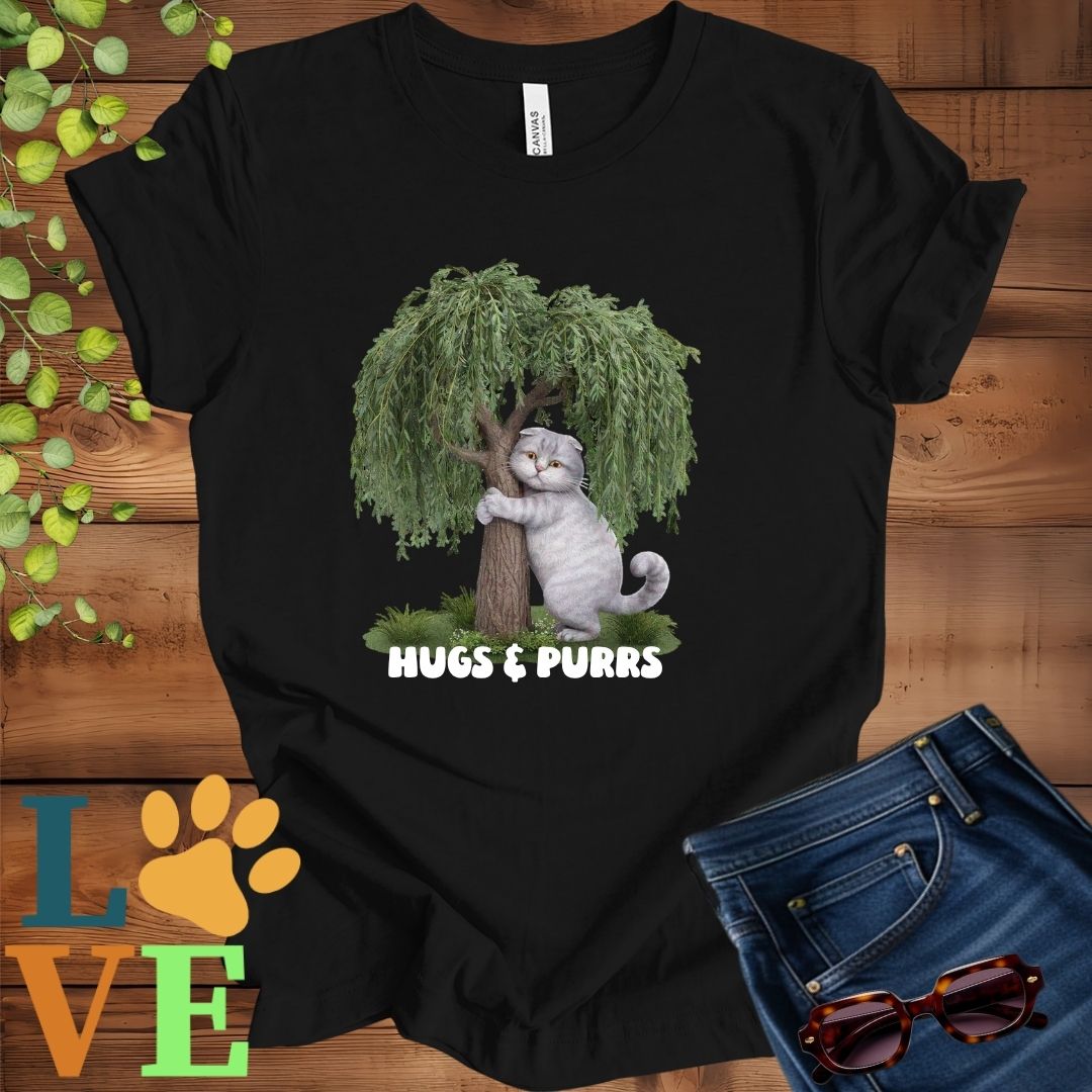 Scottish Fold Tree Hugger Tee