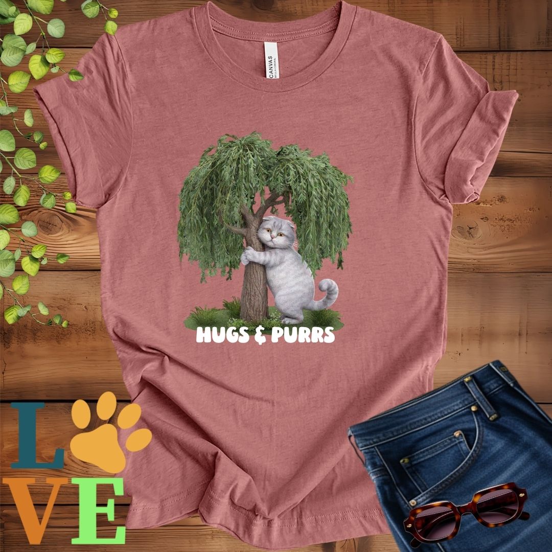 Scottish Fold Tree Hugger Tee