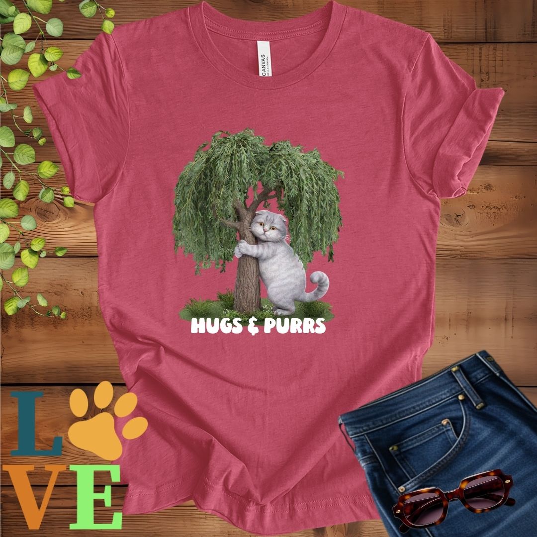 Scottish Fold Tree Hugger Tee