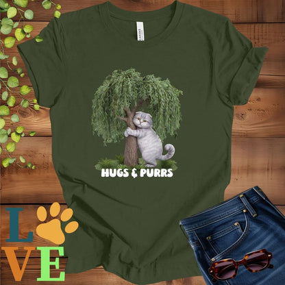 Scottish Fold Tree Hugger Tee