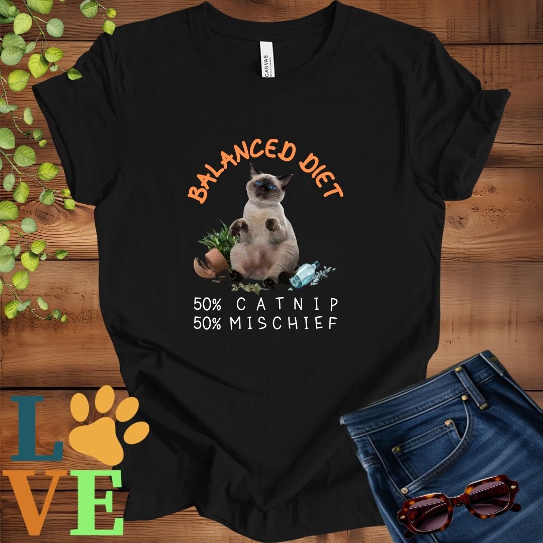 Siamese Balanced Diet Tee