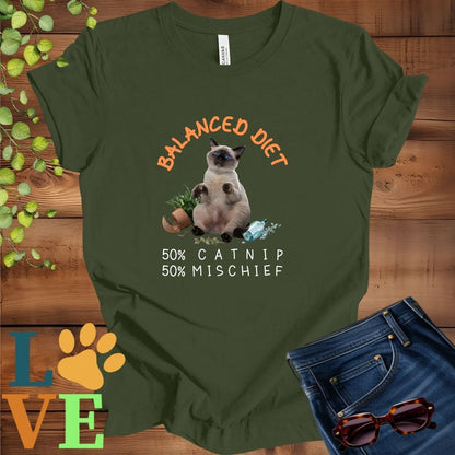 Siamese Balanced Diet Tee
