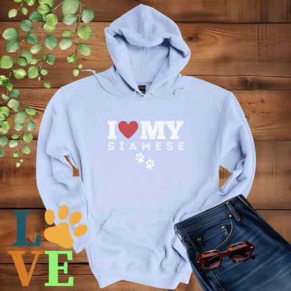 Siamese Love Hoodie