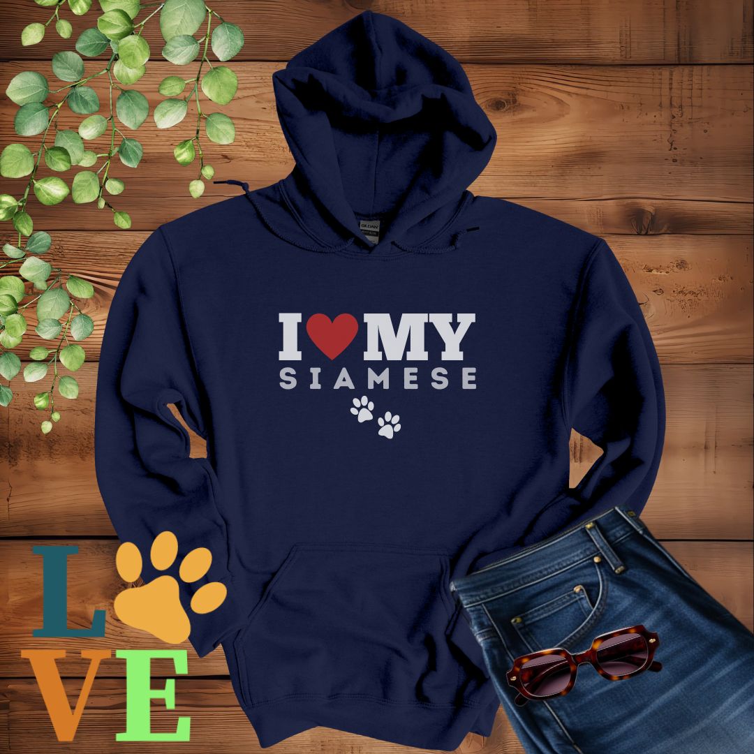 Siamese Love Hoodie