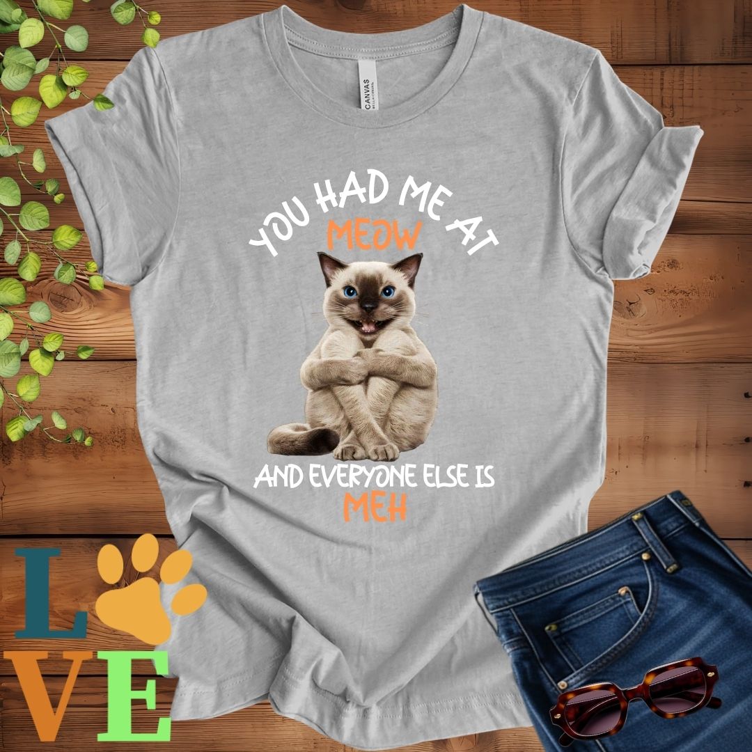 Siamese Meow Tee