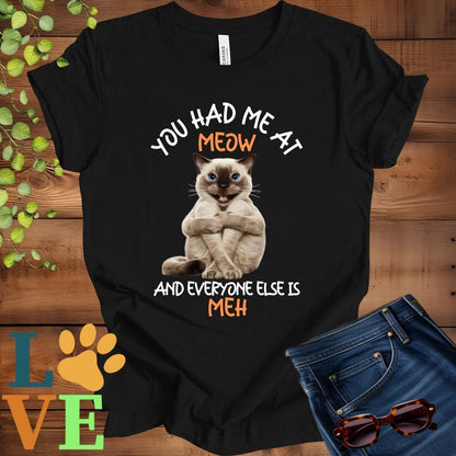 Siamese Meow Tee