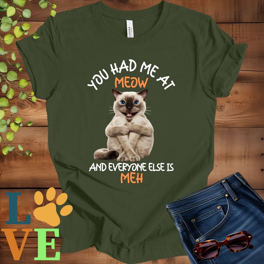 Siamese Meow Tee