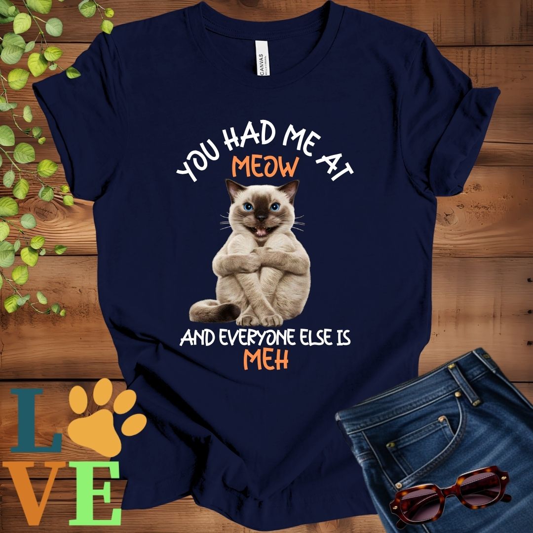 Siamese Meow Tee