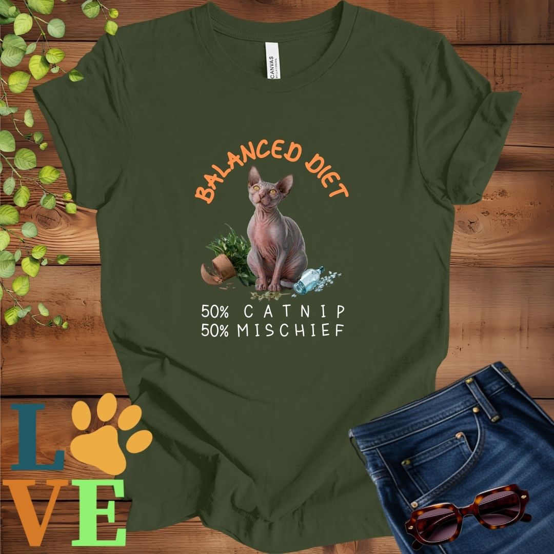 Sphynx Balanced Diet Tee