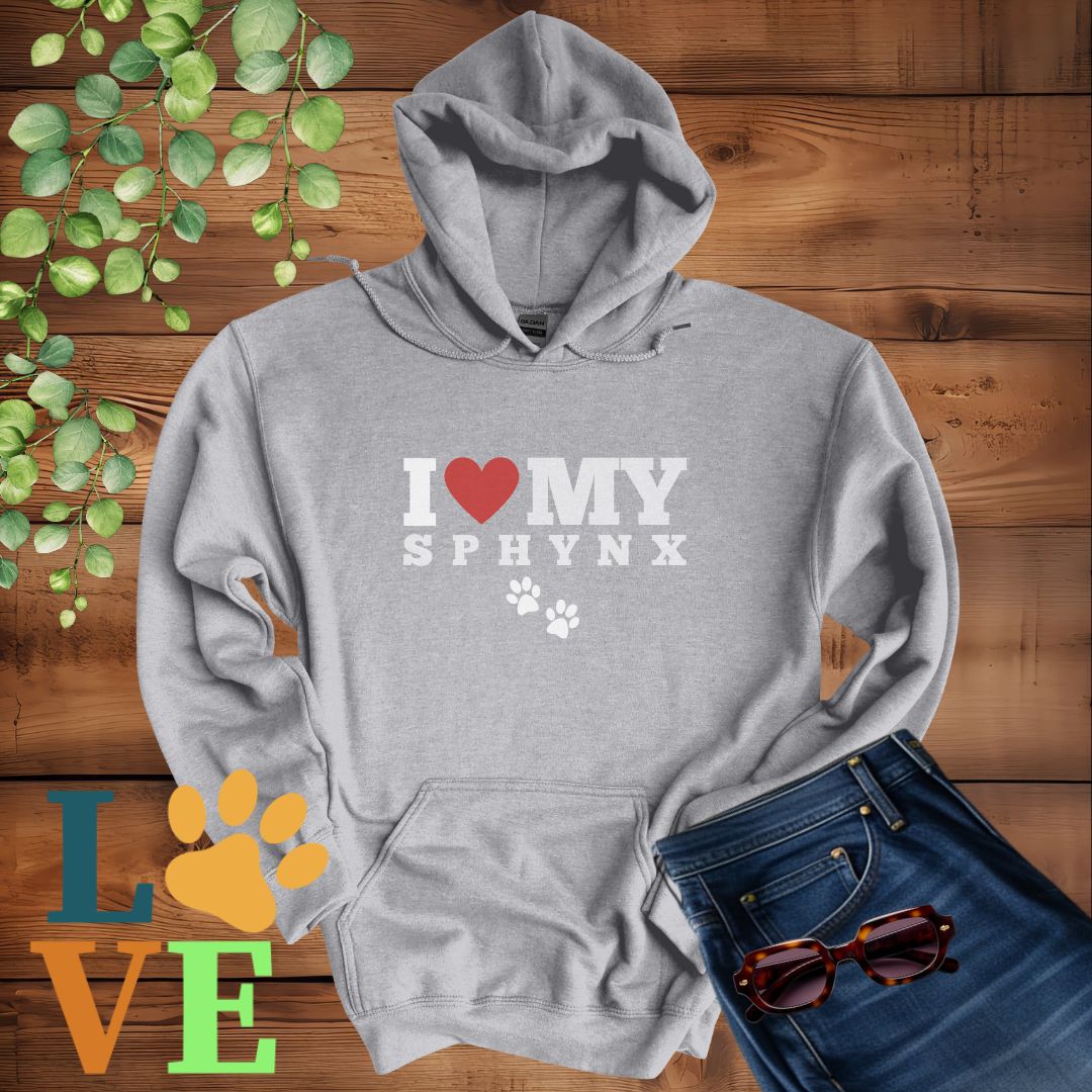 Sphynx Love Hoodie
