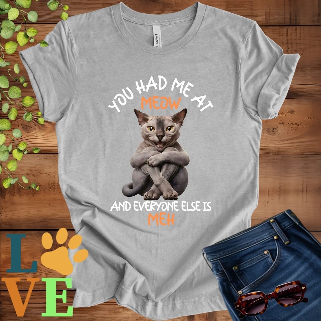 Sphynx Meow Tee