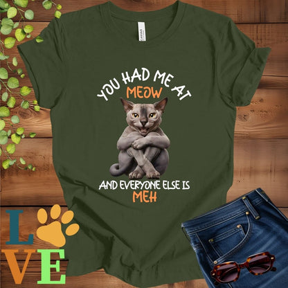 Sphynx Meow Tee