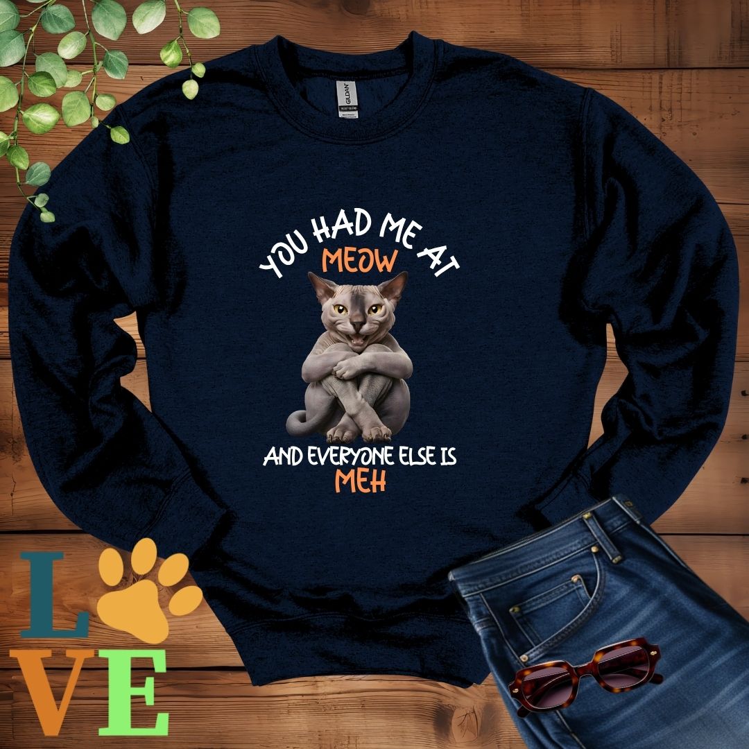 Sphynx Meow Sweatshirt