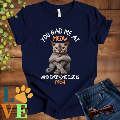 Sphynx Meow Tee