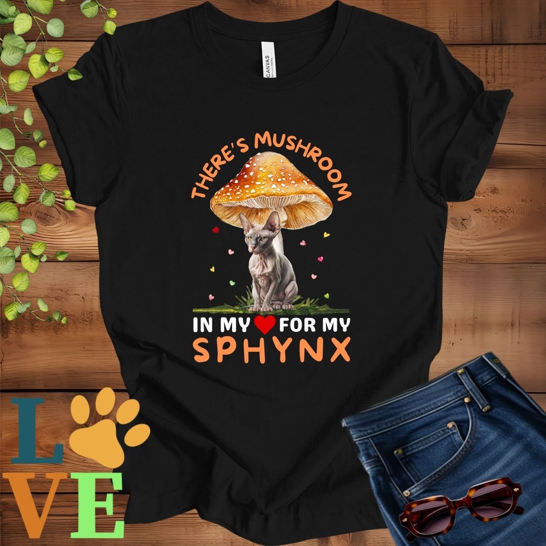 Sphynx Mushroom Tee